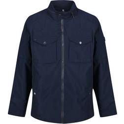 Regatta Haldor Waterproof Jacket with Concealed Hood - Navy