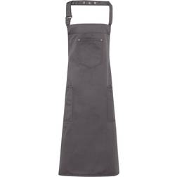 Premier Unisex Chino Apron Silver