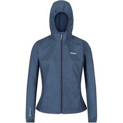 Regatta Women's Arec II Hooded Softshell Jacket - Dark Denim/Navy