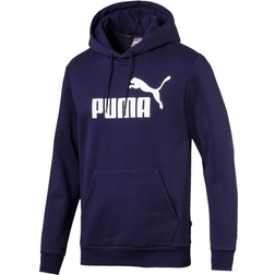 Puma Essentials Big Logo Hoodie - Navy/Wit