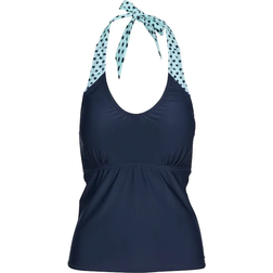 Trespass Winona Women's Halter Neck Tankini Top - Navy