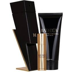 Carolina Herrera Bad Boy Gift Set EdT 100ml + EdT 10ml + Shower Gel 100ml