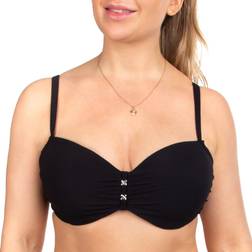 Chantelle Escape Padded Bikini Bra - Black