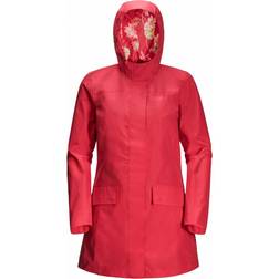 Jack Wolfskin Cape York Paradise Coat W - Tulip Red