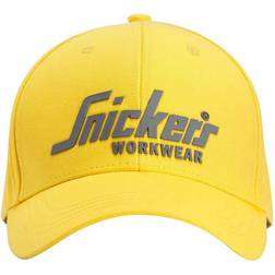 Snickers Workwear 9041 Logo Cap Unisex - Yellow/Black