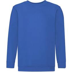 Fruit of the Loom Kid's Classic Set In Sweatshirt 2-pack - Royal Blue