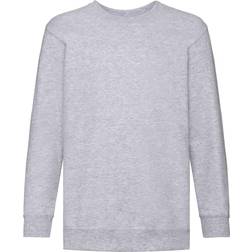 Fruit of the Loom Kid's Classic Set In Sweatshirt 2-pack - Heather Grey