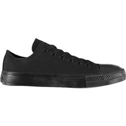 SoulCal Canvas Low M - Black/Black