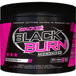 Stacker2 Europe Black Burn Micronized Fruit Punch 300g