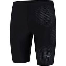 Speedo Hexagonal Tech Placement Jammer Shorts - Black