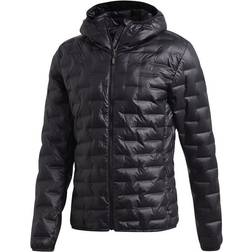 Adidas Light Down Hooded Jacket - Black