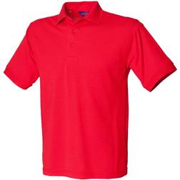 Henbury 65/35 Polo Shirt - Red