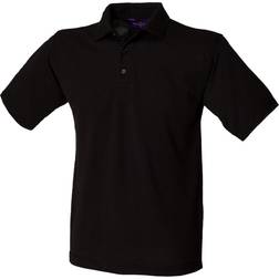 Henbury 65/35 Polo Shirt - Black