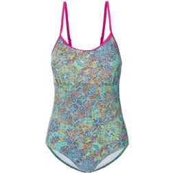 Trespass Lotty Women's Printed Swimming Costume - Lagoon Print