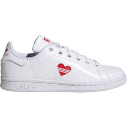 adidas Junior Stan Smith - Cloud White/Vivid Red/Cloud White