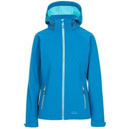 Trespass Nelly Soft Shell Jas - Kosmisch Blauw