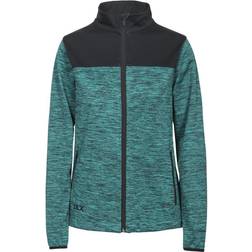 Trespass Laverne Women's DLX Breathable Water Resistant Softshell Jacket - Ocean Green