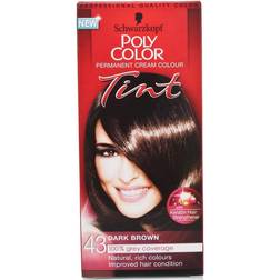 Schwarzkopf Poly Color Tint #43 Dark Brown