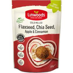 Linwoods Milled Flax, Chia Seed, Apple & Cinnamon 200g