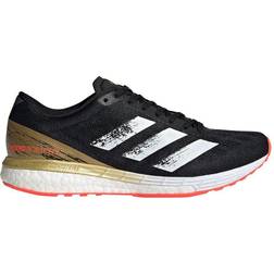 adidas Adizero Boston 9 W - Core Black/Cloud White/Gold Metallic