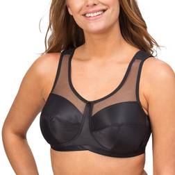 Trofé Rosie Wireless Bra - Black