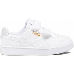 Puma Shuffle V Ps White-GrayViolet-TeamGold, Unisex