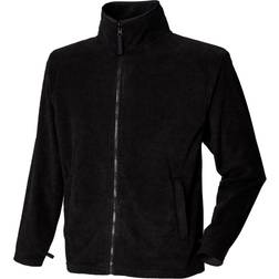 Henbury Microfleece Jacket - Black