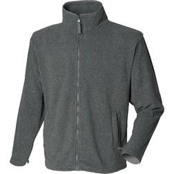 Henbury Microfleece Jacket - Charcoal