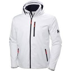 Helly Hansen Crew Hooded Midlayer Jacket - White