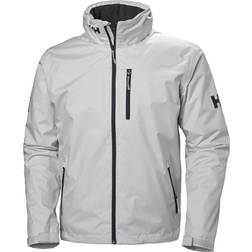 Helly Hansen Crew Hooded Midlayer Jacket - Grey Fog