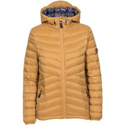 Trespass Womens Thora Down Jacket - Jaune/Vert