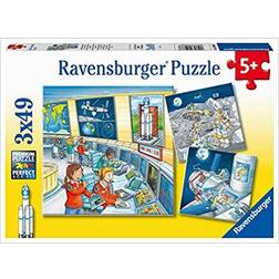 Ravensburger On a Space Mission with Tom & Mia 3x49 Pieces