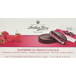 Anthon Berg Raspberry In Orange Liqueur 220g 8Stk.