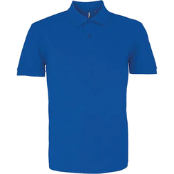 ASQUITH & FOX Menselijk Organisch Klassiek Fit Poloshirt Navy/Blauw