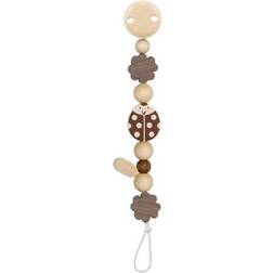 Goki Soother Chain Ladybird