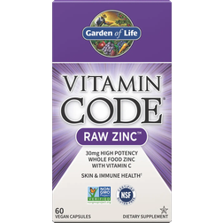 Garden of Life Vitamin Code Raw Zinc 60 pcs