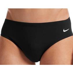 Nike Solid Swimming Briefs - Black/Black/White