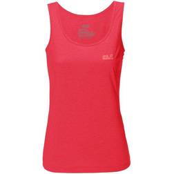 Jack Wolfskin Women Crosstrail Top - Tulip Red