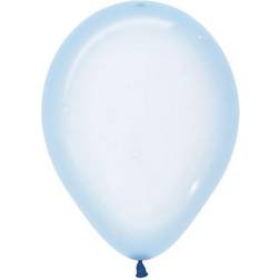 Amscan Latex Ballons Sempertex Crystal Pastel Blue 50-pack