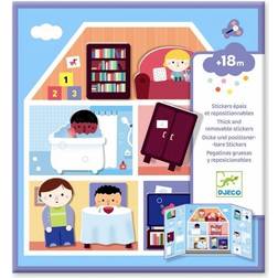 Djeco Stickers Reusable House