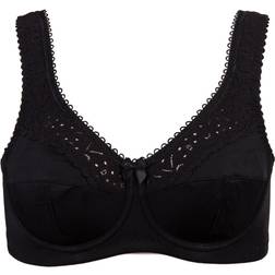 Damella Classic Lace Bra - Zwart