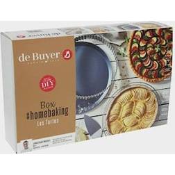 De Buyer Box Homebaking Tartes Set Backgerät