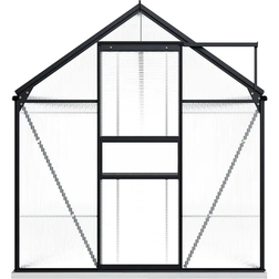 vidaXL 48220 9.31m² Aluminio Policarbonato