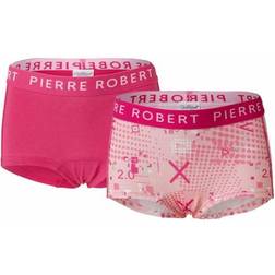 Pierre Robert Hipsters Panties for Girls 2-Pack - Pink ( 601-160-686)