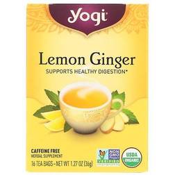 Yogi Lemon Ginger 1.27oz 16