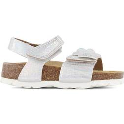 Superfit Korkis Sandal Silver - Hopea/Sininen/Ruskea