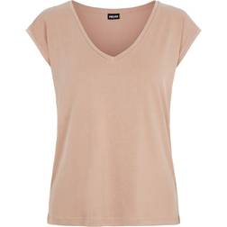 Pieces Modal T-Shirt - Natural