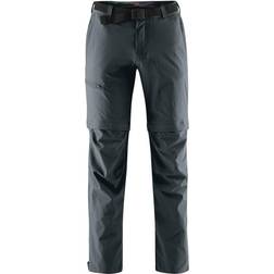 Maier Sports Pantaloni Tajo Zip Off - Grigio
