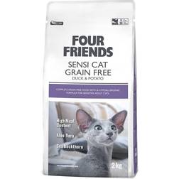 Four Friends Sensi Cat Grain Free Duck & Potato 2kg