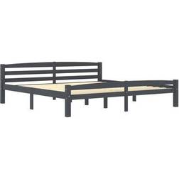 vidaXL Solid Pine 66cm Sängram 180X200cm